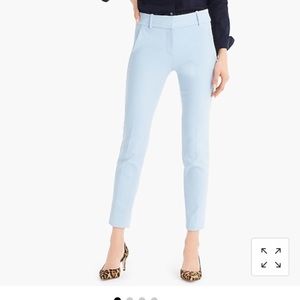 NWOT J.Crew Cameron pants in light pond